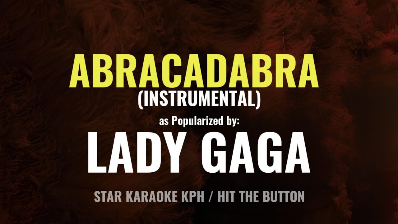 Lady GaGa - Abracadabra (INSTRUMENTAL)