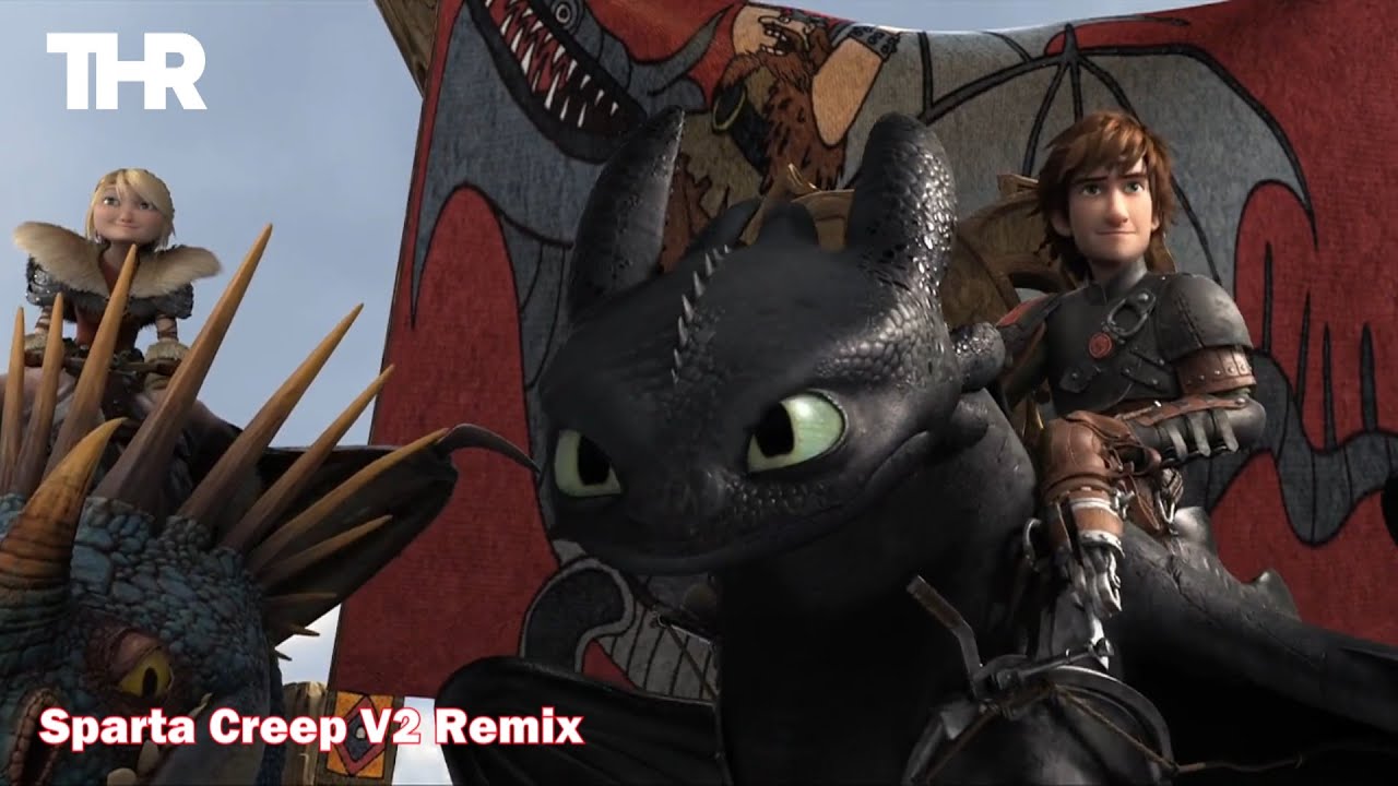 How To Train Your Dragon Trilogy - Sparta Creep V2 Remix