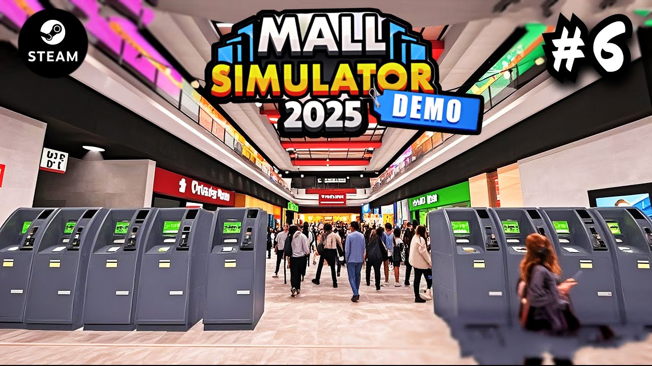 Mall Simulator 2025 Demo #6 Multi Kinds Supermarket Gameplay Longplay Reshade NoCommentary