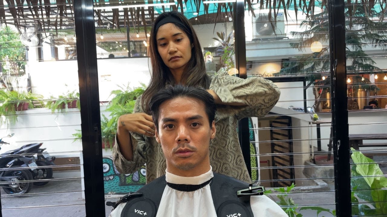 💈ASMR Female Hairstylist - Soft Spoken Cut and Styling - Metro Manila, Philippines 🇵🇭