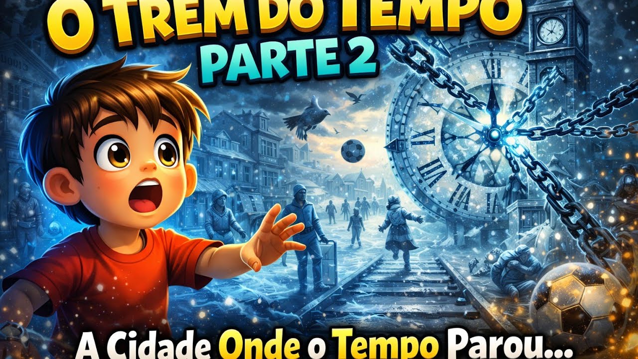 O TREM DO TEMPO 2 🚂⏳ | A Cidade Onde o Tempo Parou!