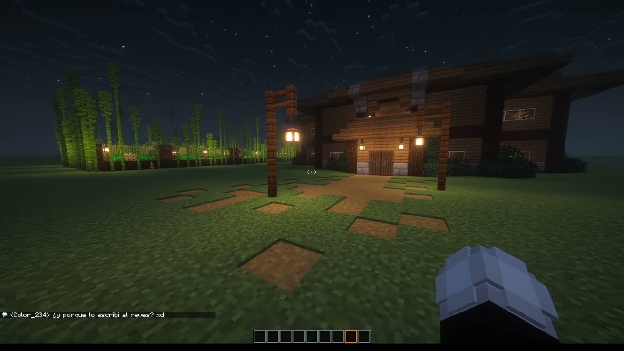 Alguna cosas que hice en Minecraft