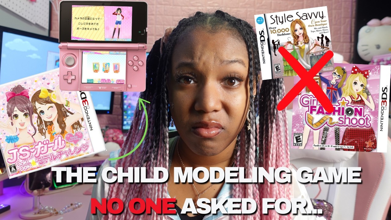 The Mildly Disturbing Forgotten Fashion Game for Kids: JS Girl Doki Doki Model Challenge