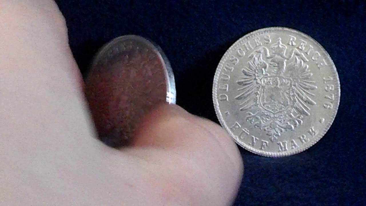 Silber Kaiserreich Münzen - Original und Fälschung