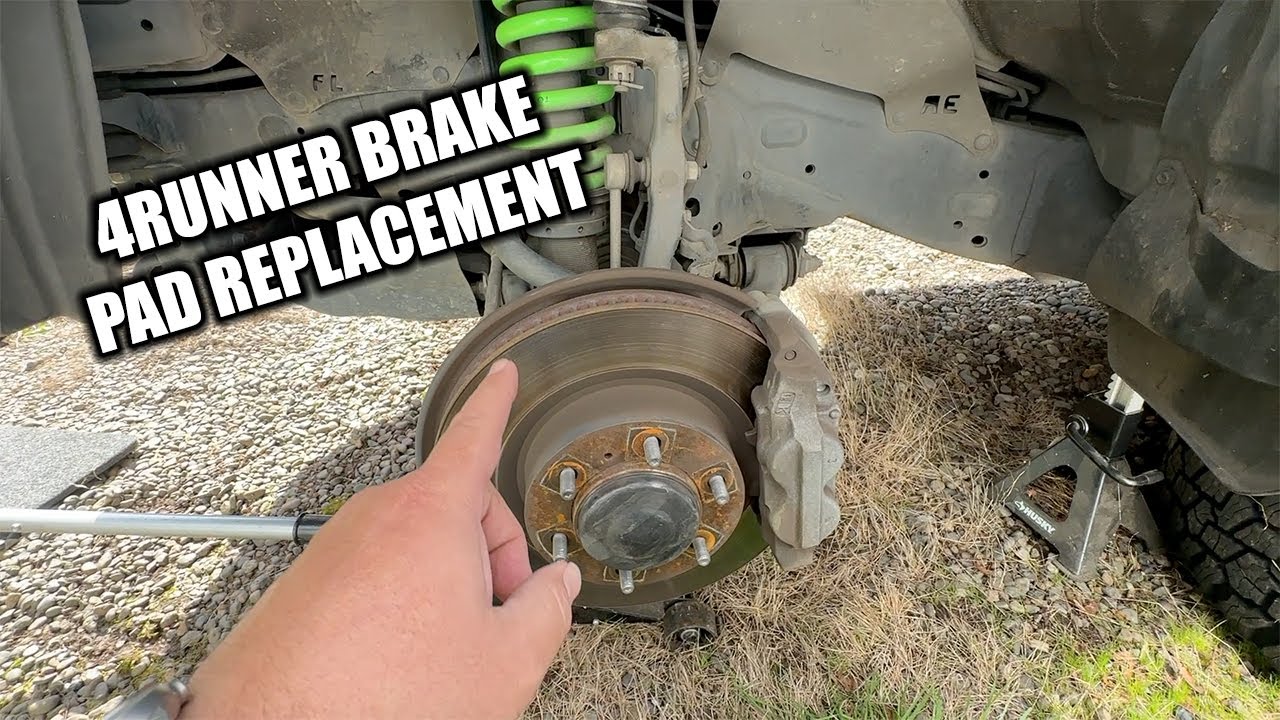 5th gen Toyota 4Runner Brake Pad Replacement