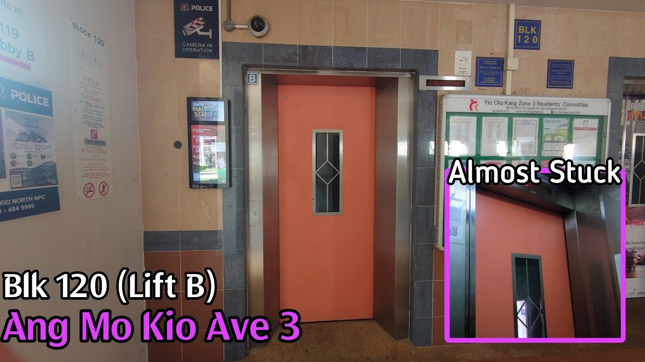 Blk 120 Ang Mo Kio - Refurbished 1978 Fujitec Elevator [Lift B] (Retired)