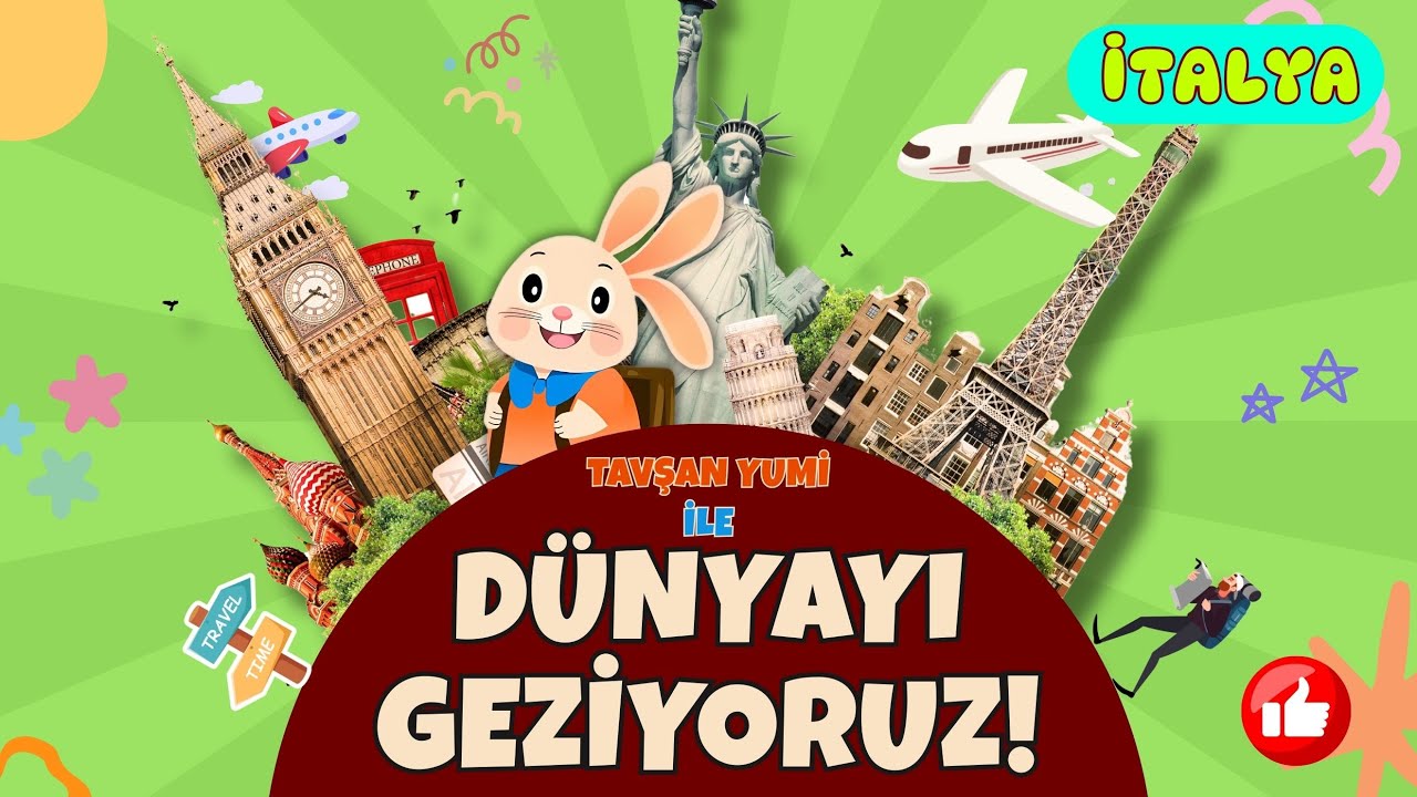 Tavşan Yumi İle Dünyayı Geziyoruz | İtalya