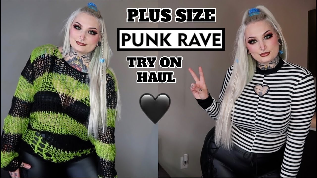 Punk Rave Try On Haul *PLUS SIZE*