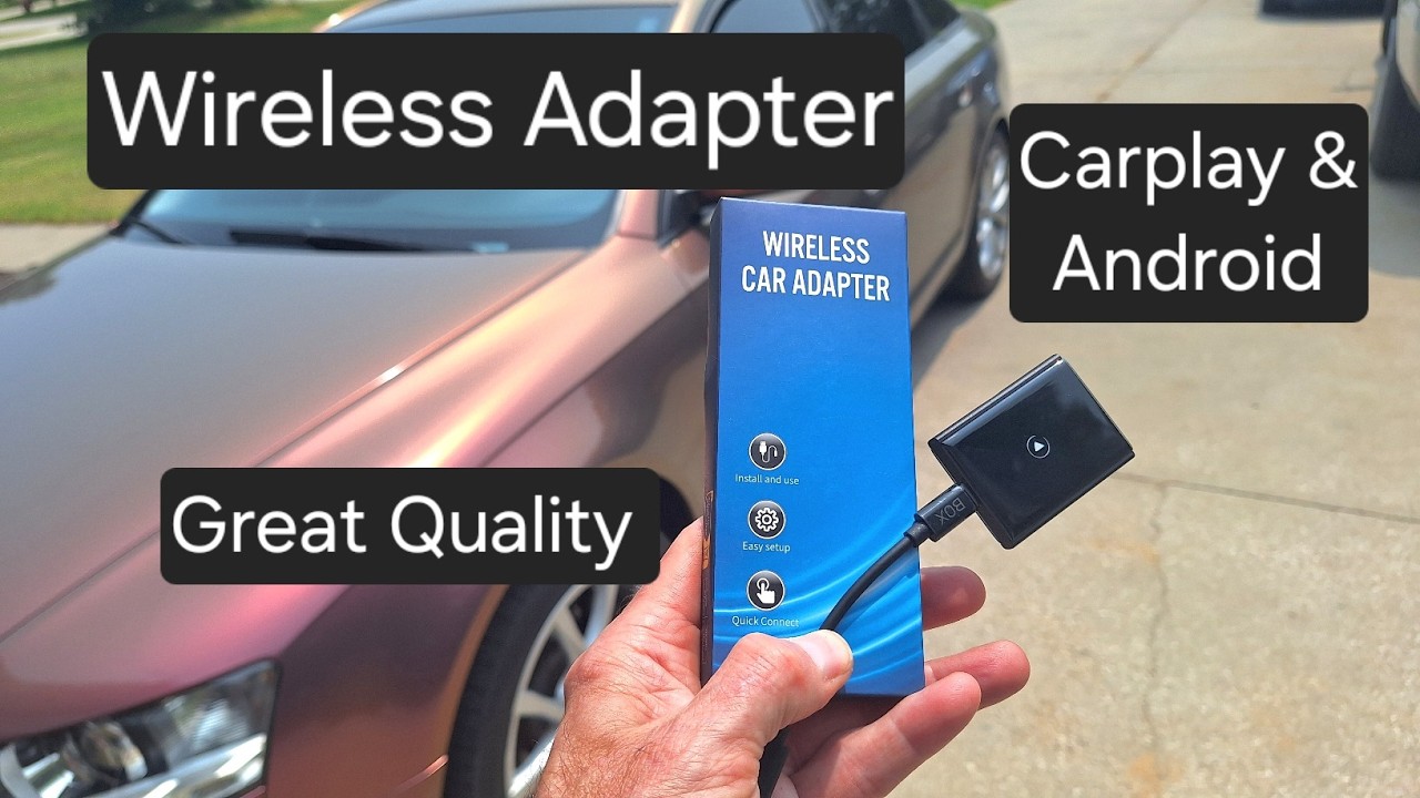 ОБЗОР - Беспроводной адаптер CarPlay 2 в 1