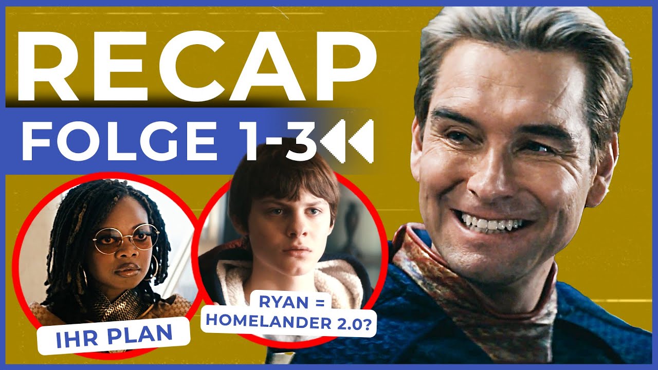 Homelanders Pläne für die Supes | The Boys Staffel 4 Folge 1-3 Recap