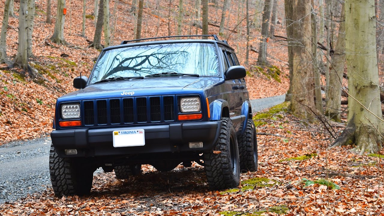 Jeep Cherokee XJ: исследование сельской местности