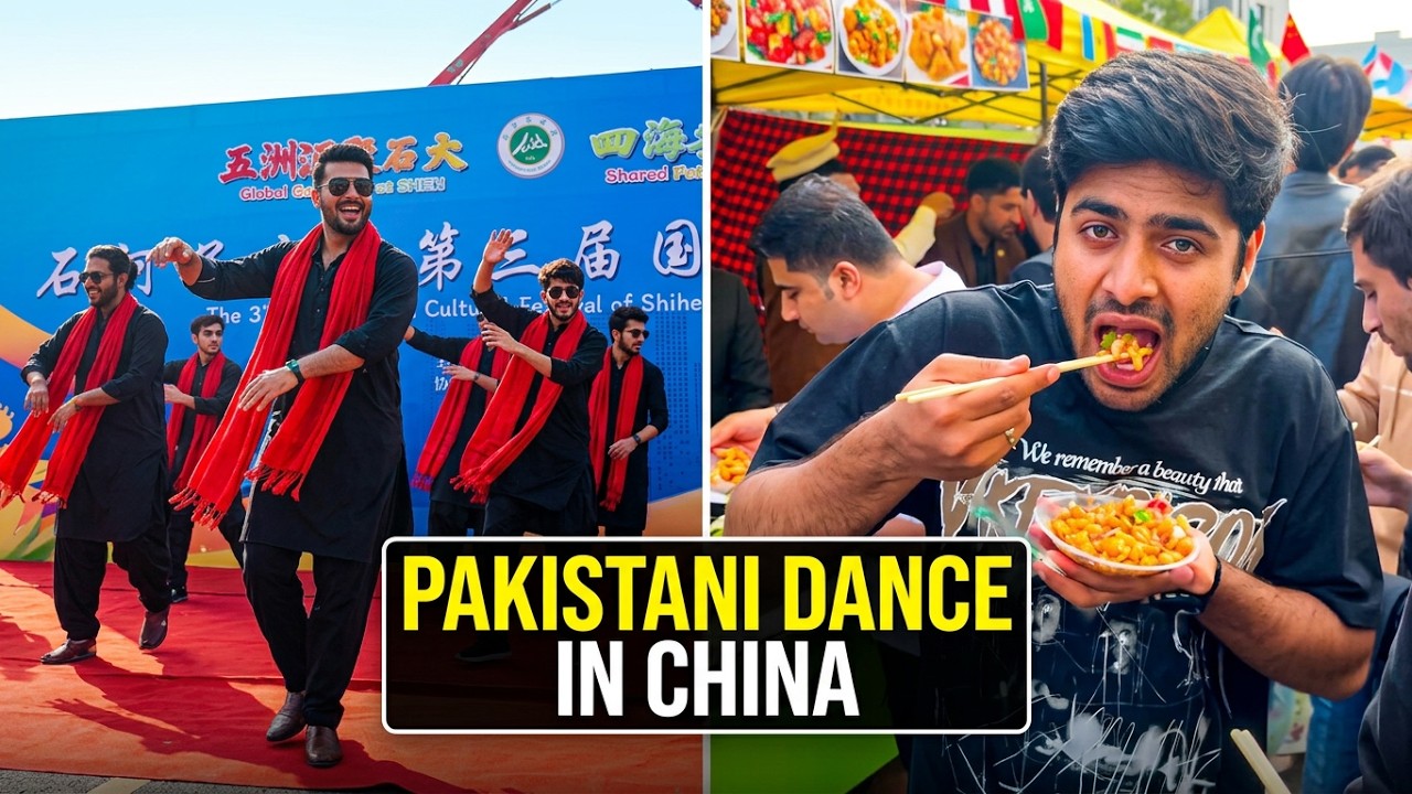 International Cultural Festival | Pakistani Dance & Chinese Music | Shams in China