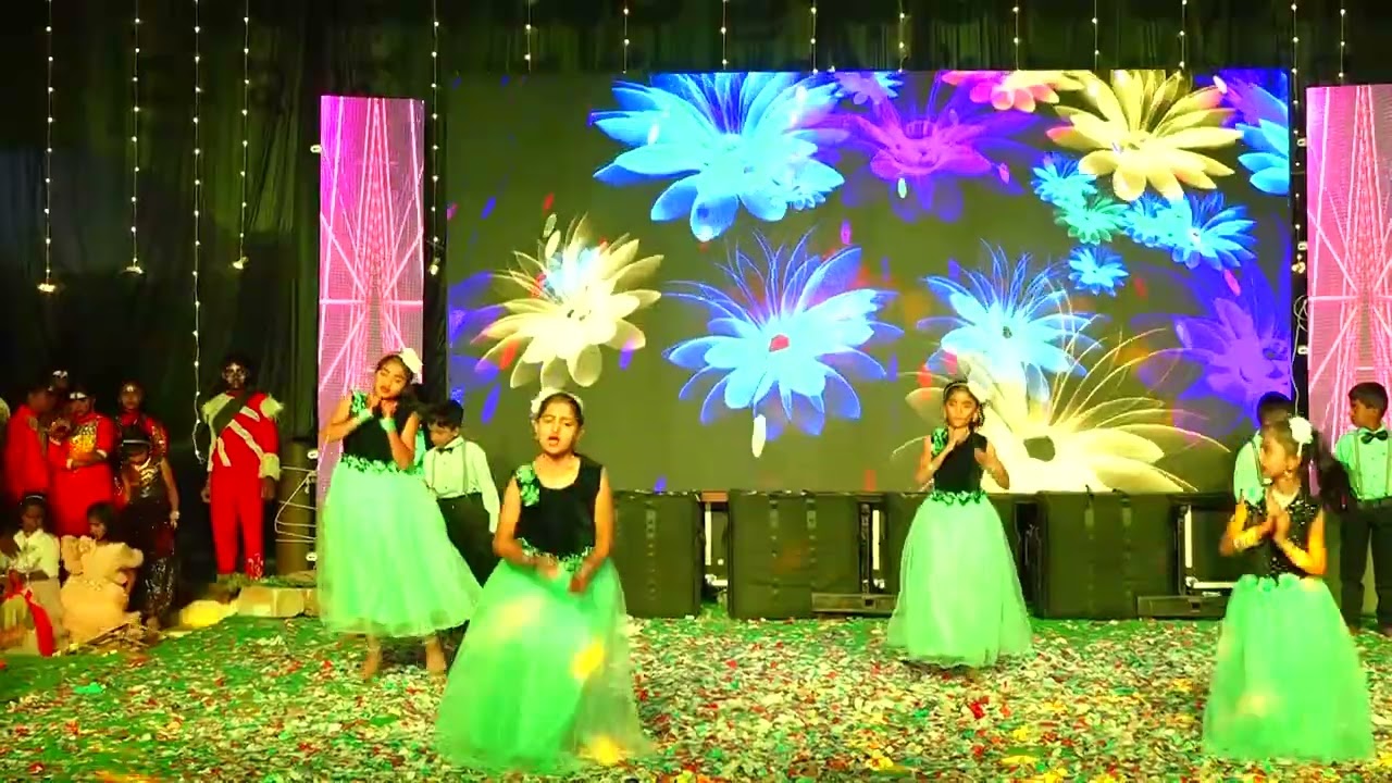 Remix songs dance | 3rd std | MES annual day 2025-26