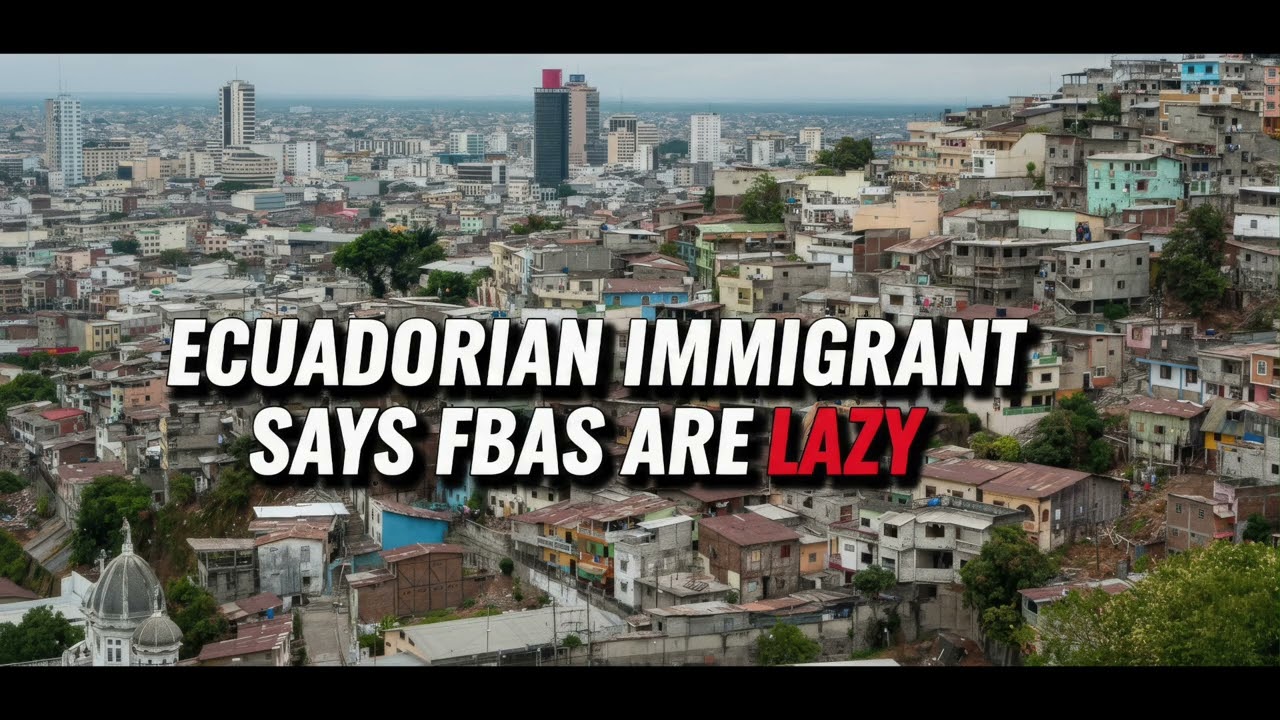 Tariq Nasheed vs Ecuadorian Man Who Says FBAs Are Lazy (Throwback)