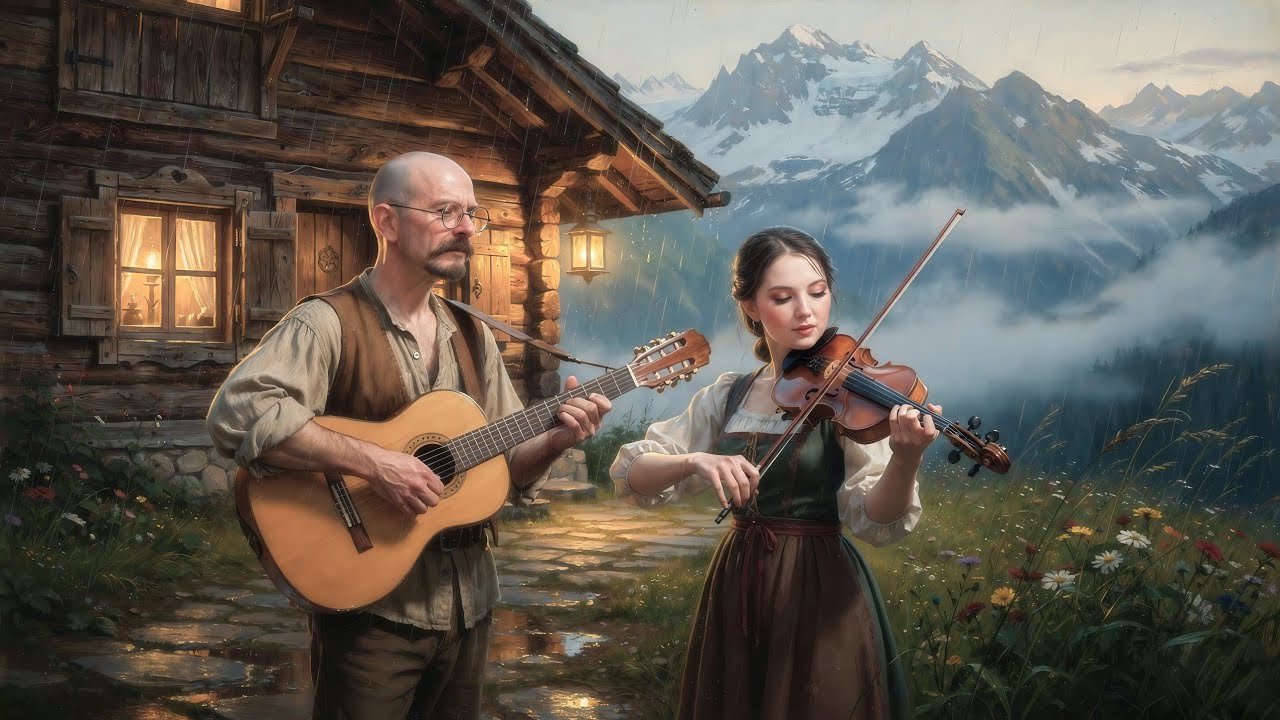 Emotional Spanish Guitar & Violin in the Rain | A Soulful Cinematic Instrumental Journey