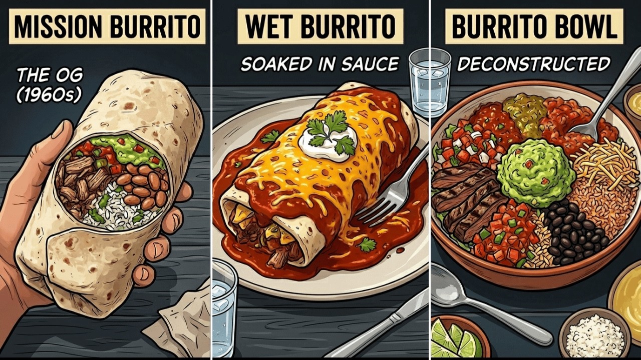 Every POPULAR Burrito Explained in 8 Minutes