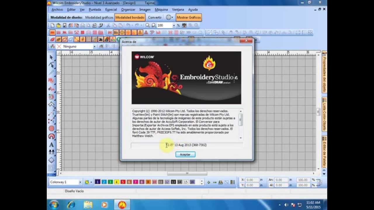Wilcom Embroidery Studio e2 SP3T - Windows 7-8-10 - 32Bit 64Bit