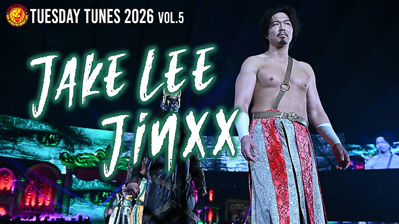 Jake Lee's Wrestle Kingdom 20 entrance! / Jinxx ~2026.1.4~ (Entrance Video & Theme)