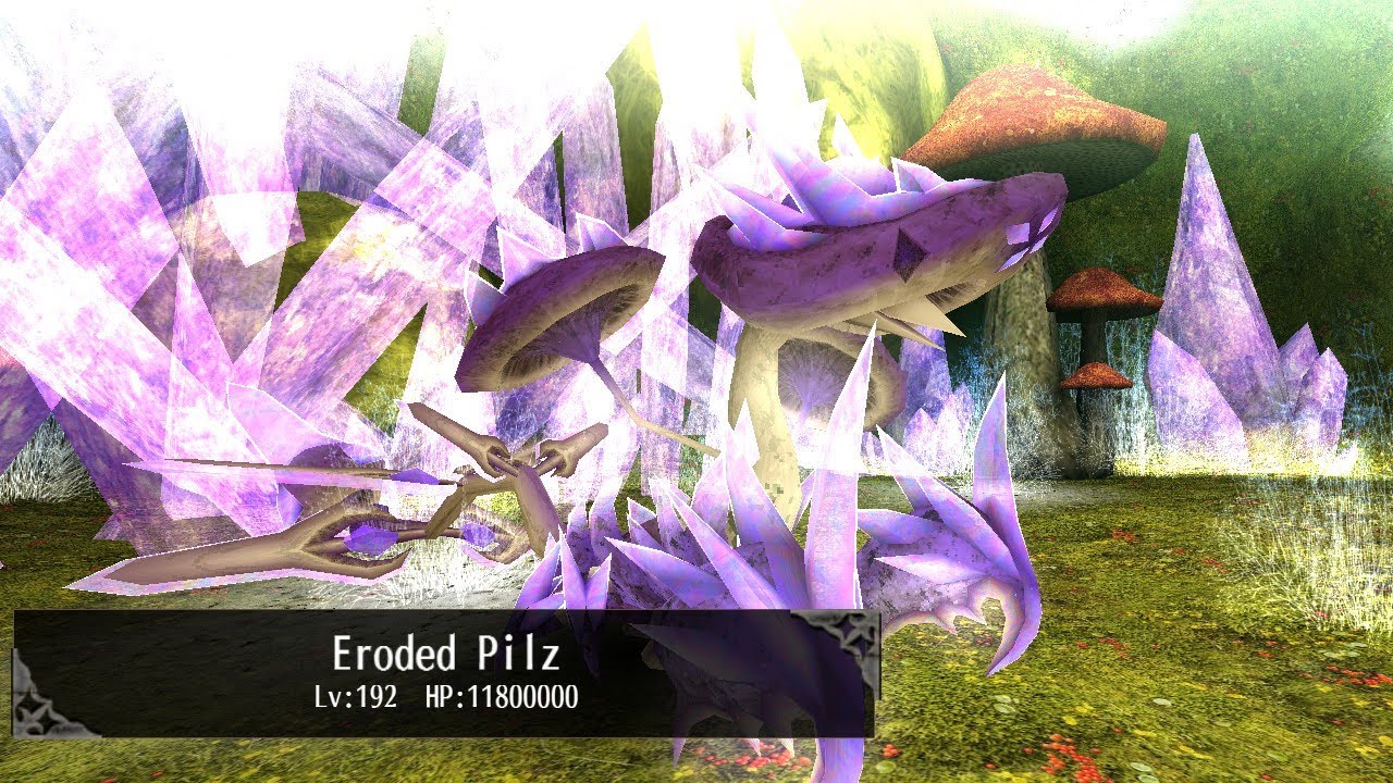 Toram Online | Dual Sword & Halberd vs New Boss Eroded Pilz Nightmare!!
