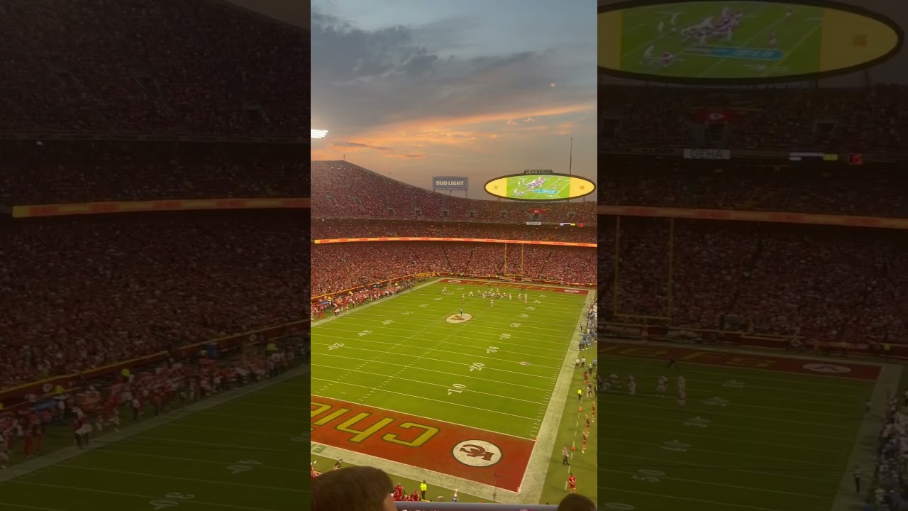 Arrowhead Stadium, Kansas City Chiefs.