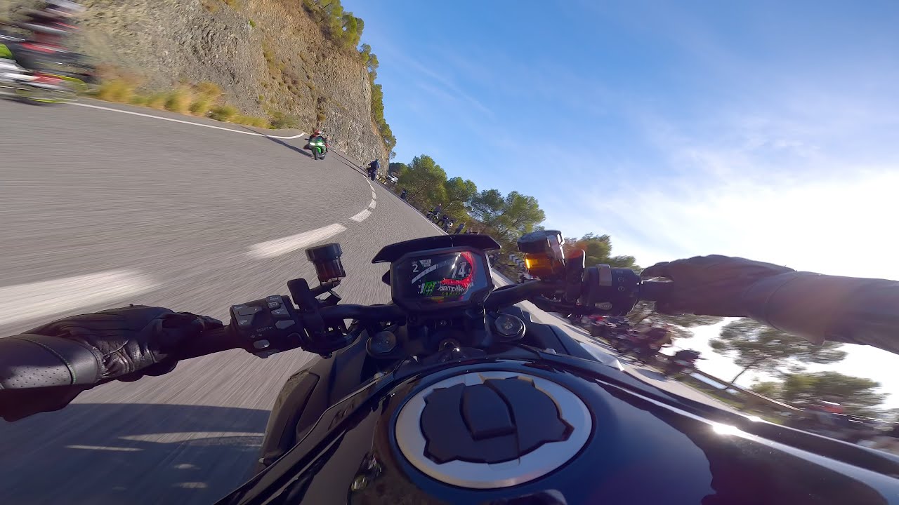 Kawasaki Z H2 y SuperBikes en Yunquera - Subida Rápida -  No SPEAK
