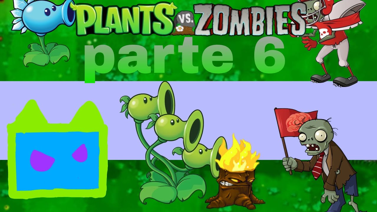 Jugando pvz1 parte 6