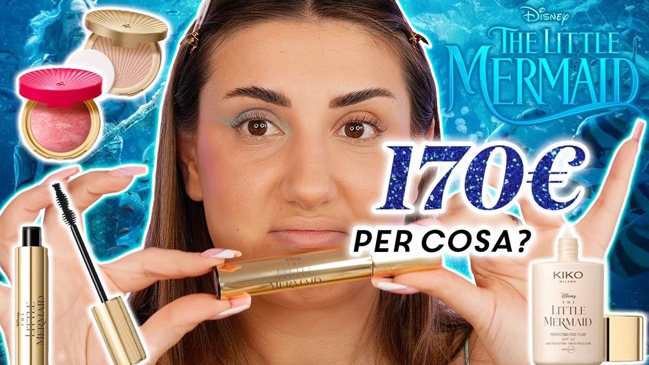 RISPARMIA I SOLDI!!! 👀 collezione KIKO Disney La Sirenetta 🧜🏽‍♀️