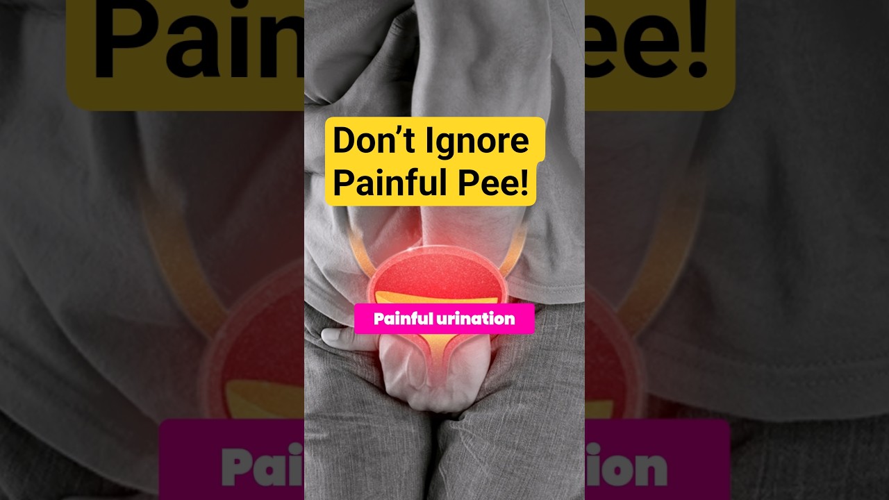 Is It Painful to Pee? Warning Signs You Shouldn't Ignore! #ytshorts #painful #urination #urologist