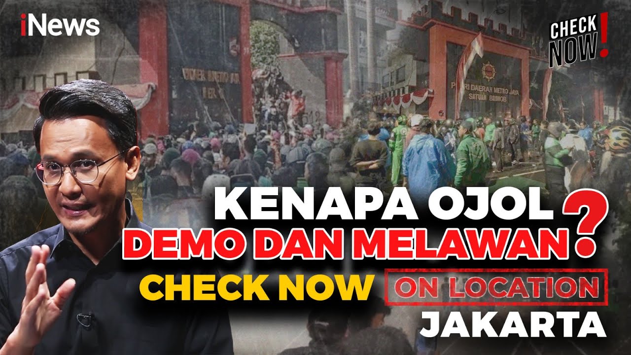 Jakarta Membara! Ribuan Ojol Turun ke Jalan Tuntut Keadilan | Check Now