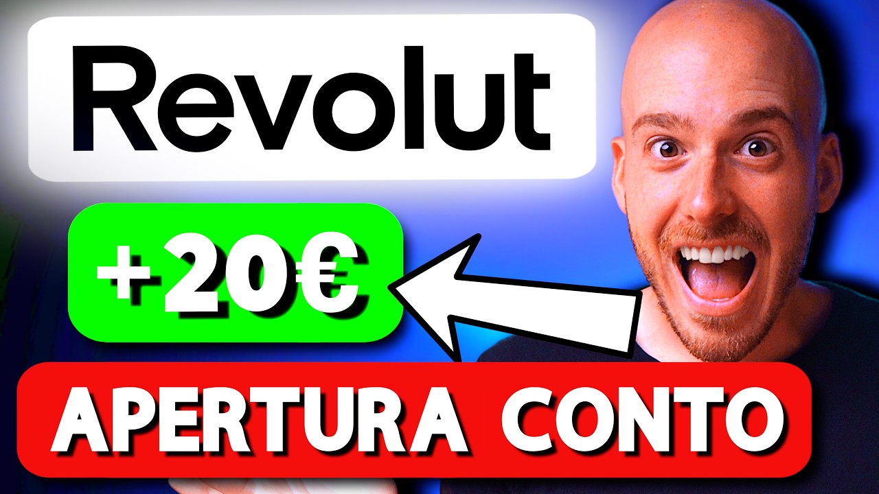 Come APRIRE un Conto REVOLUT nel 2026 e Ricevere 20&euro; di BONUS (GUIDA)