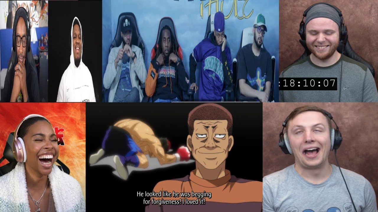 HAJIME NO IPPO EPISODE 3x13 REACTION MASHUP