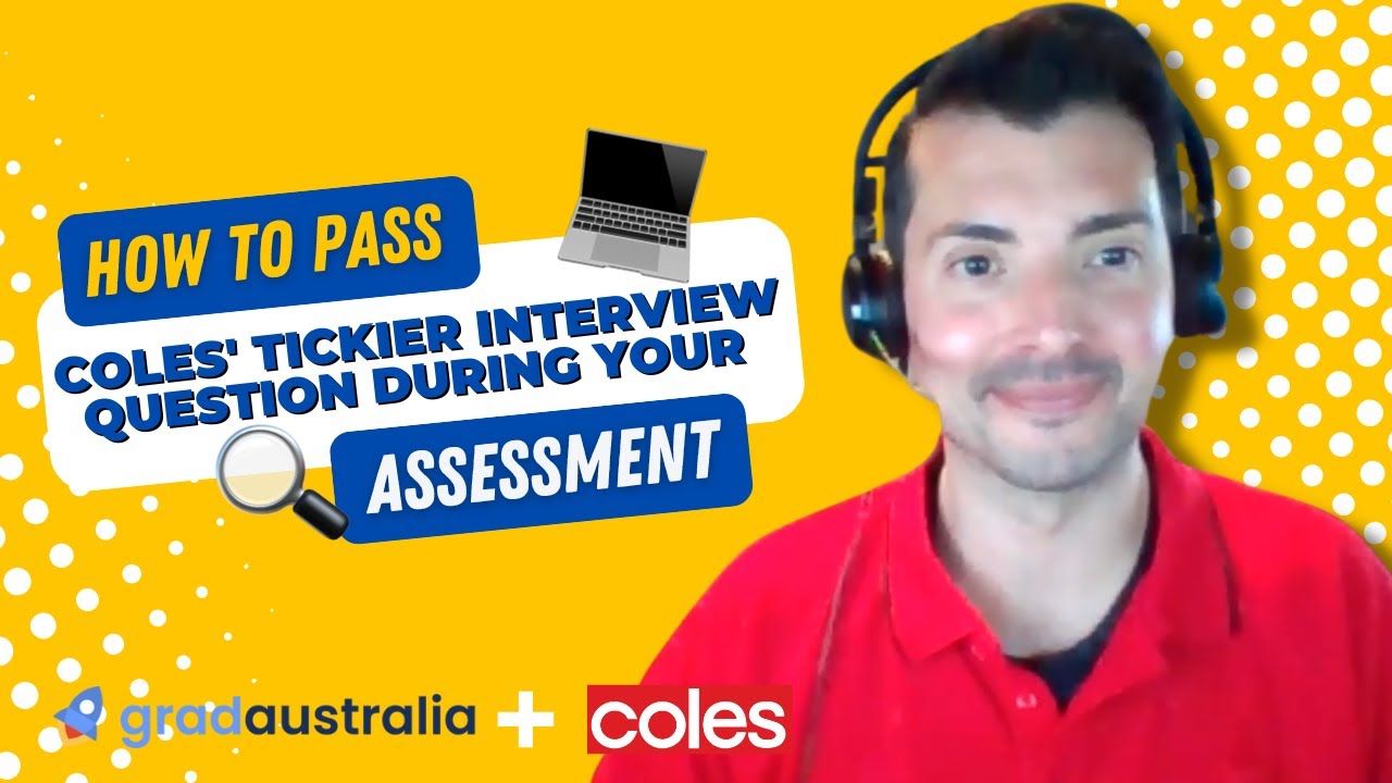 How to pass Coles' trickier interview question during your assessment