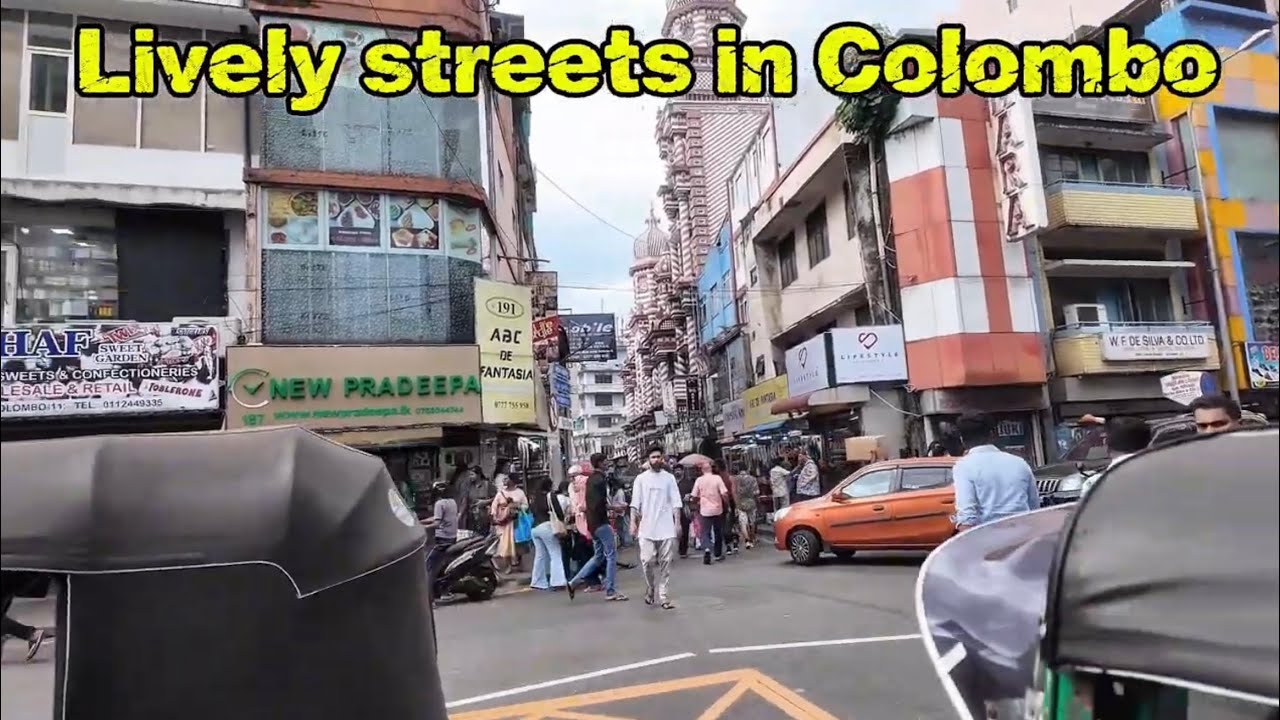 🇱🇰Cıvıl Cıvıl Sokaklar Colombo #livelystreets #colombo