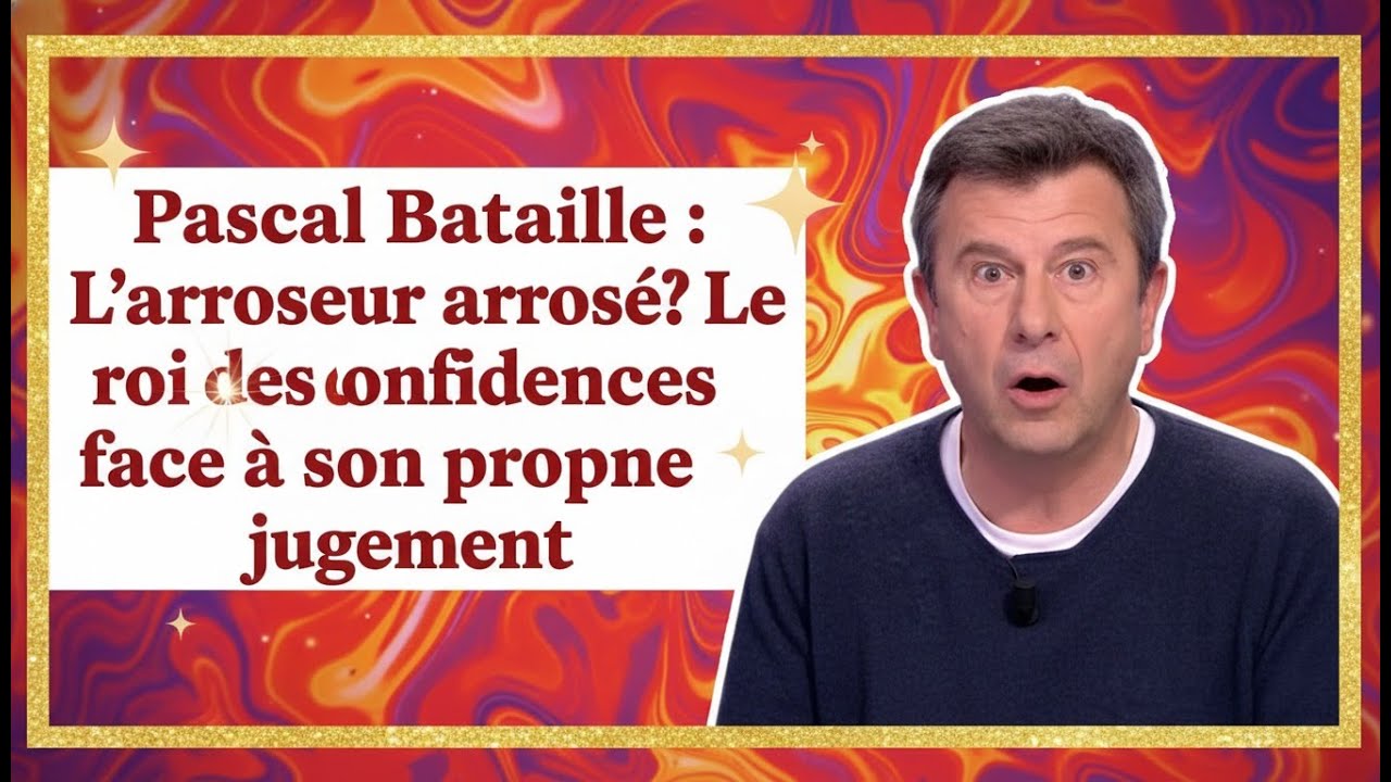 Pascal Bataille  L’arroseur arrosé  Le roi des confidences face à son propre jugement