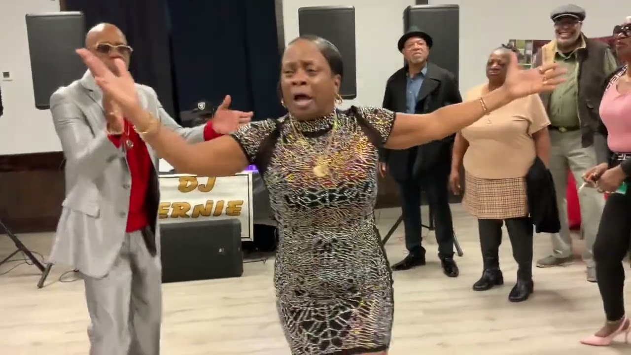 Nancy BD Entrance escorted by Russell - DMV Senior Hand Dancers, (NO COPYRIGHT INFRINGEMENT INTENDED