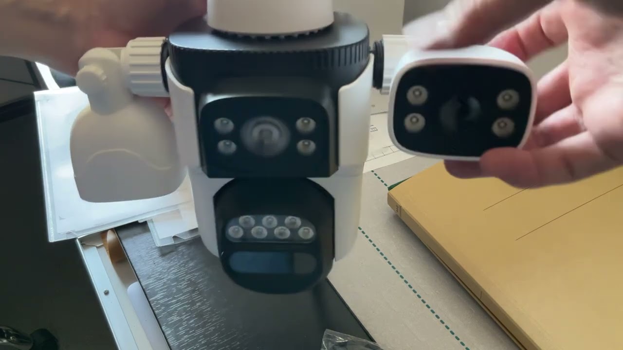 防犯カメラ CS621ZS　サイドカメラの動き方
