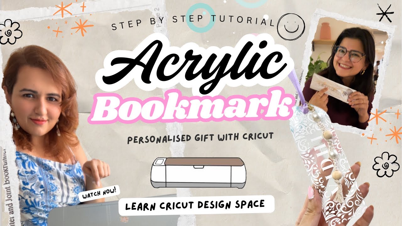 Learn Cricut Design Space | Acrylic Bookmark Tutorial | Sell Crafts