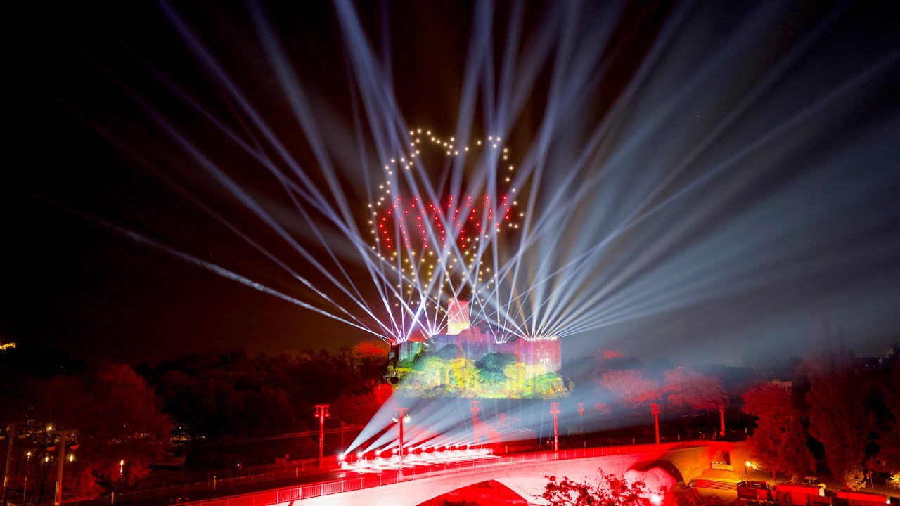 Multimedia Drohnenshow zum Tag der Deutschen Einheit • Behind the Scenes mit Jens Hillenkötter