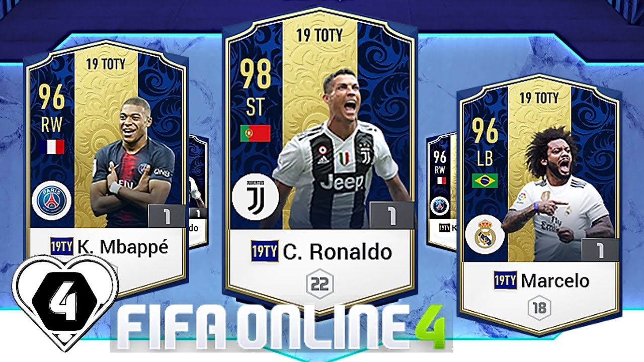 FIFA ONLINE 4: TEST 19TOTY VỚI C. RONALDO 19TOTY - K. MBAPPE 19TOTY & MARCELO - ShopTayCam.com