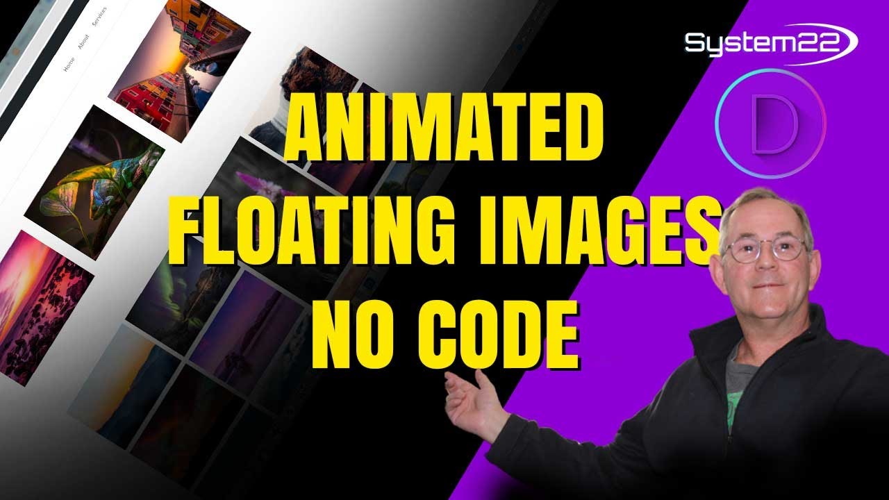 Divi Theme Animated Floating Images No Code