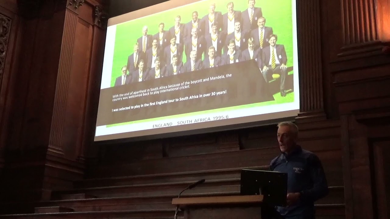 Cricket and the Apartheid - a talk by Mike Watkinson, Director of Sport