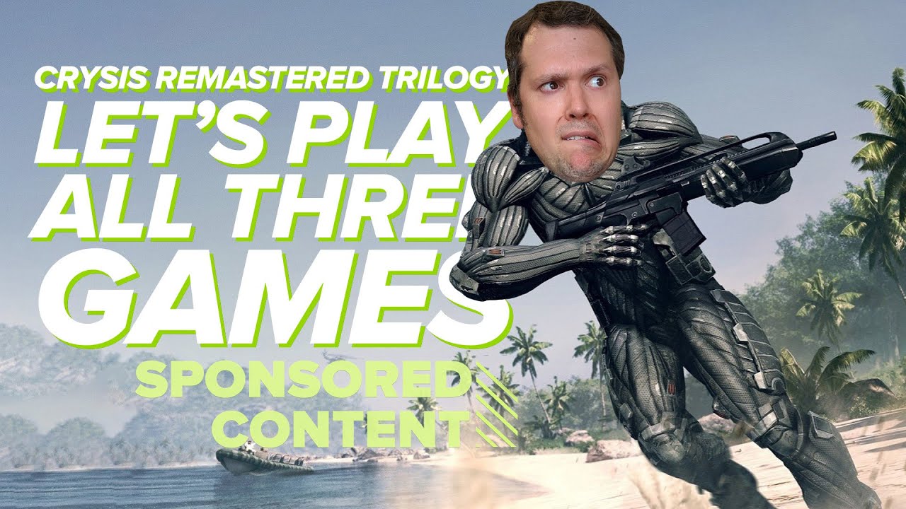 Crysis Trilogy Remastered: ALIEN ZOMBIES! POWER KICKS! EXPLODING BEACH HUTS! (Sponsored Content)