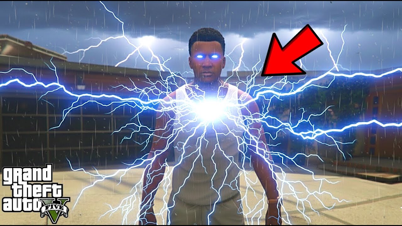 Franklin Got Super Powers And Try To Save Los Santos in GTA 5 (GTA 5 Mods)