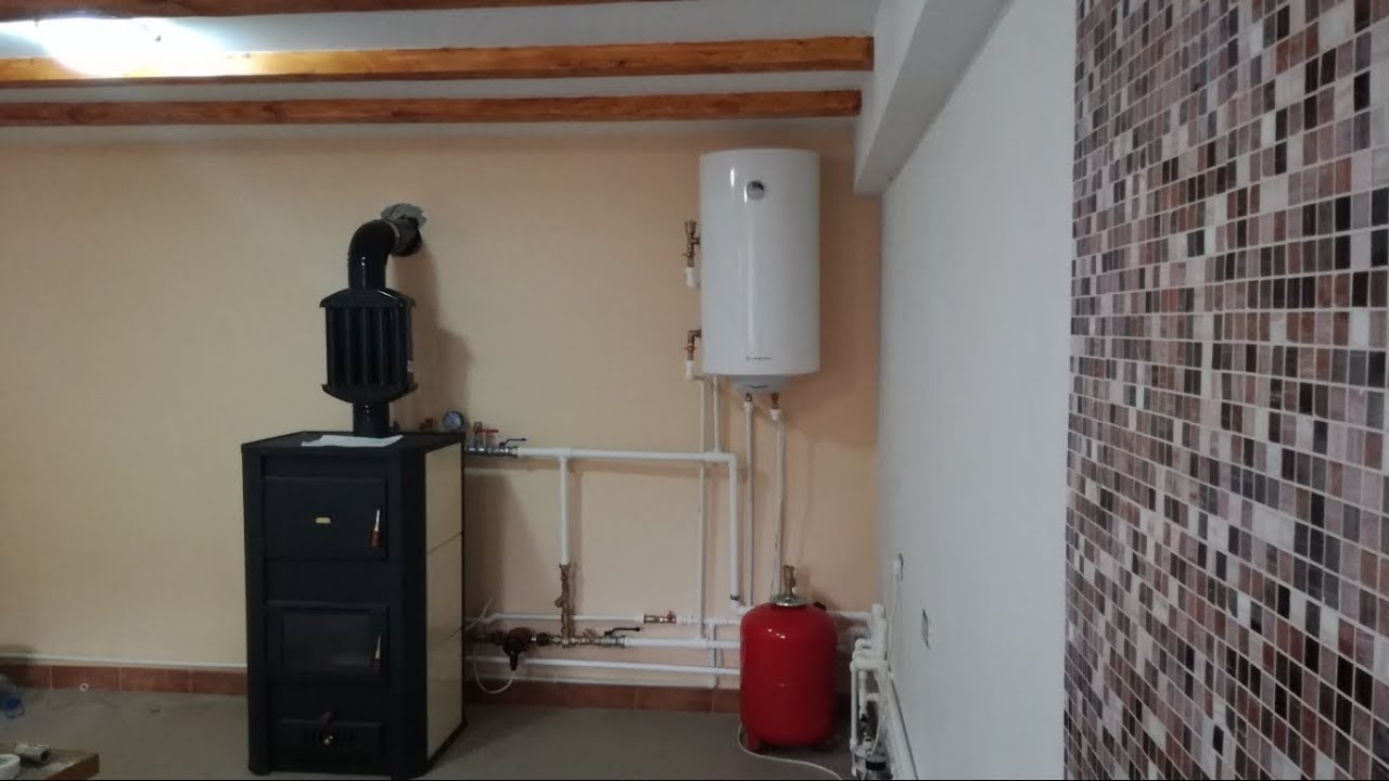 Termosemineu Prity WD W29 29+8kw - Montaj centrala pe lemne