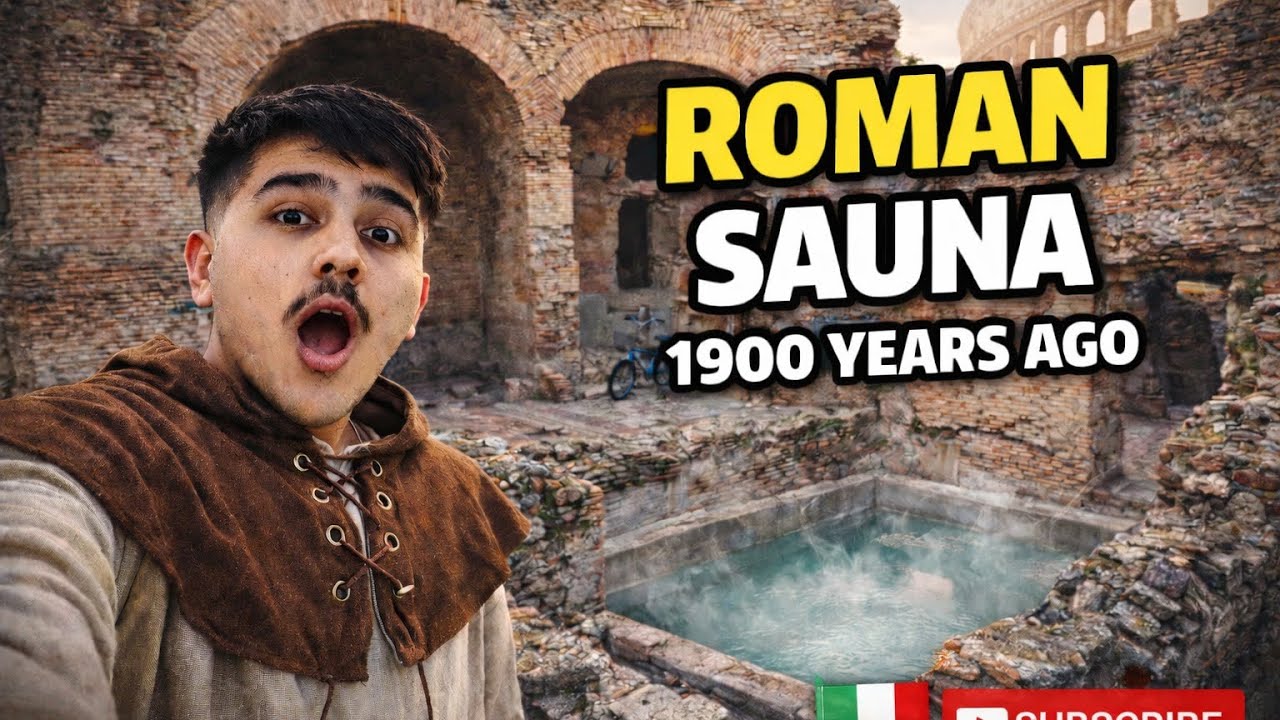 Ancient Roman Sauna and Evening Bike Ride in Ancona | Travel Vlog 