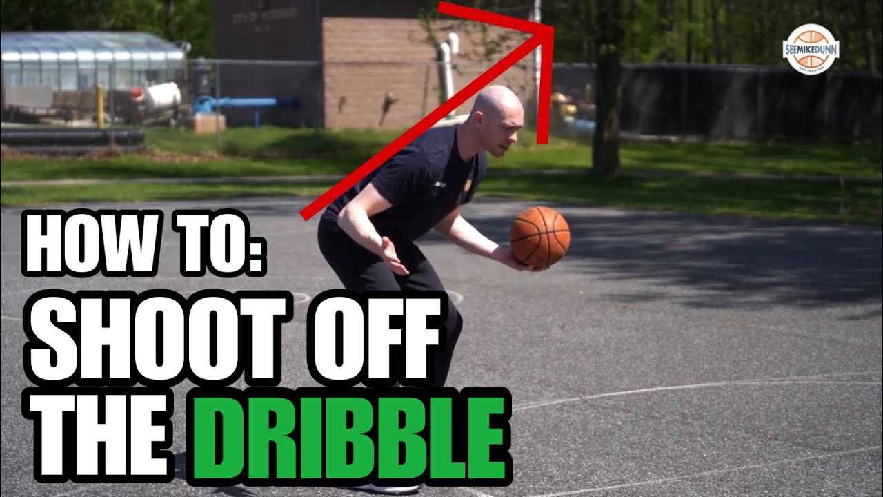How To Shoot a Basketball:  Shooting Off the Dribble (Strong Side)
