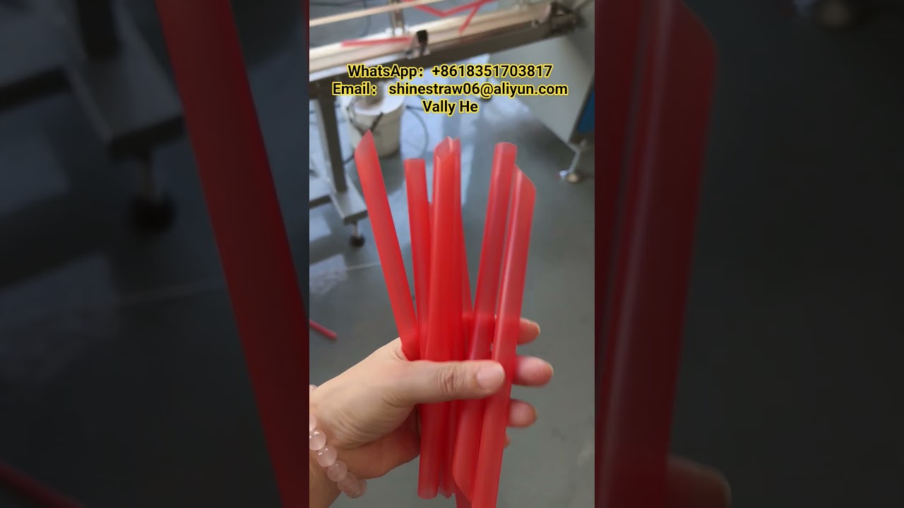 1-color plastic straw machine,PLA  PP straw making machine
