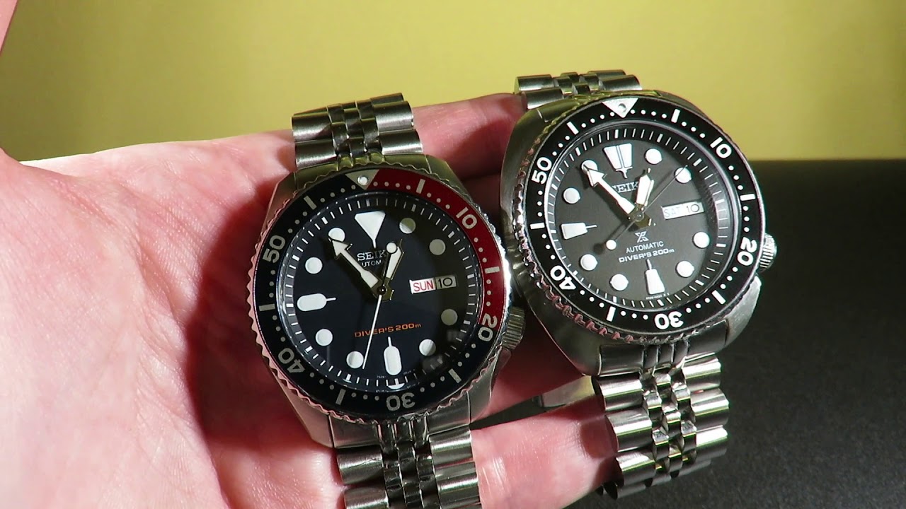 Seiko SKX009 VS Seiko Turtle SRP777   Iconic Affordable Diving Watch Duel!