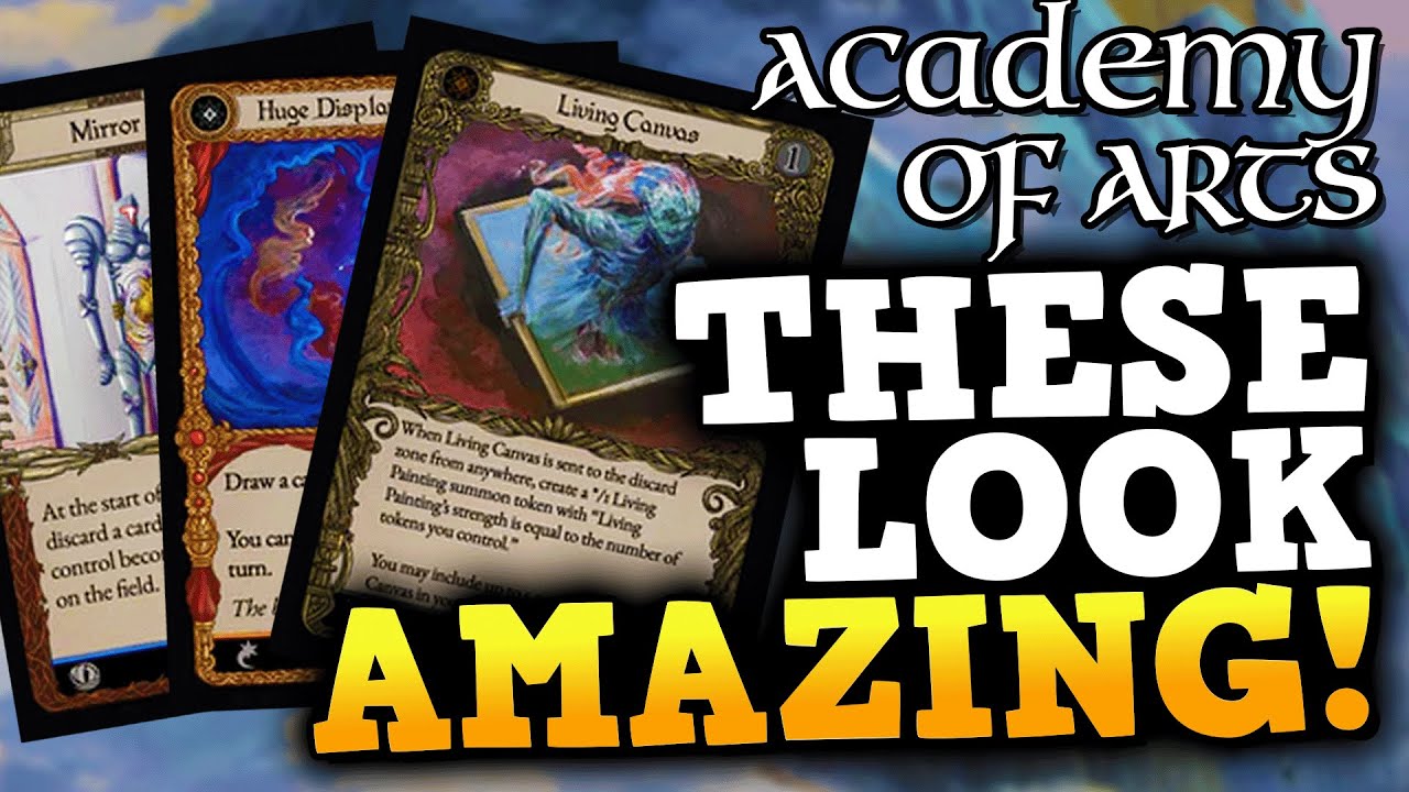 New TCG Box Opening! // Academy of Arts TCG