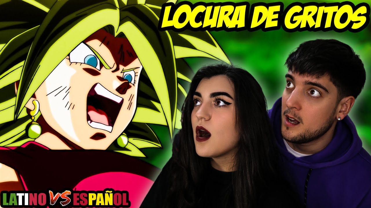 ESPAÑOLES REACCIONAN A DRAGON BALL LATINO VS ESPAÑOL |💥GOKU DERROTA A KEFLA CON UN KAMEHAMEHA💥🐲DBS🐲